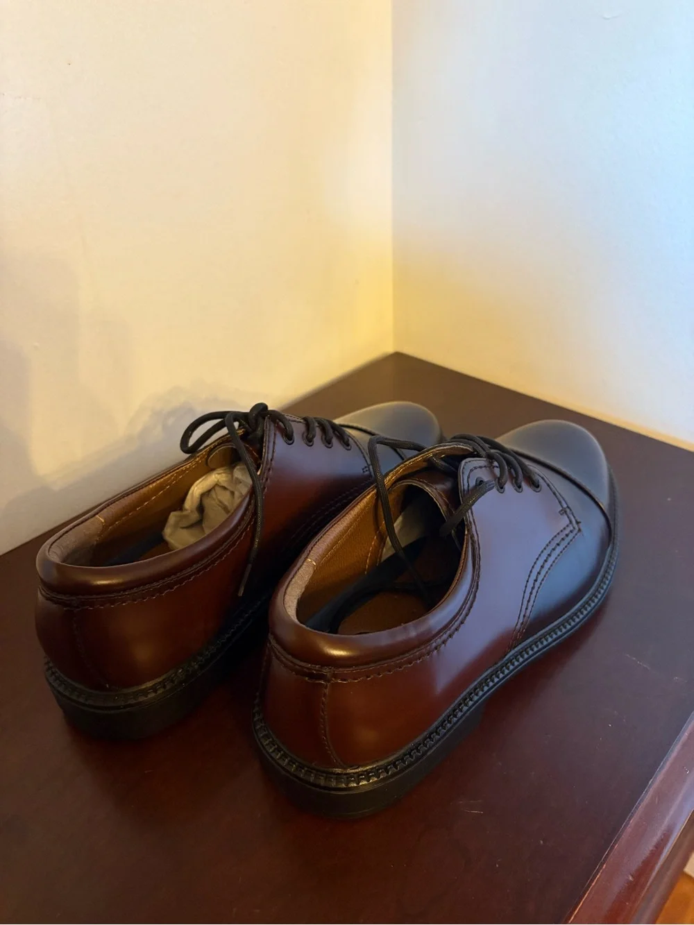 Dockers Men's Brown Leather Gordon Cordovan Shoes